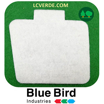 Filtro Aria Feltro Panno Decespugliatore BlueBird ricambi LCVERDE 332260 N45 P27 P35 P34 P36 P270 P330 P360