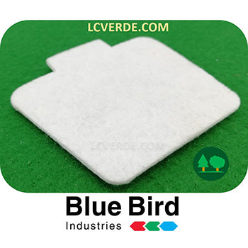 Filtro Aria Feltro Panno Decespugliatore BlueBird ricambio LCVERDE 332260 N45 P27 P35 P34 P36 P270 P330 P360