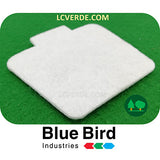 Filtro Aria Feltro Panno Decespugliatore BlueBird ricambio LCVERDE 332260 N45 P27 P35 P34 P36 P270 P330 P360