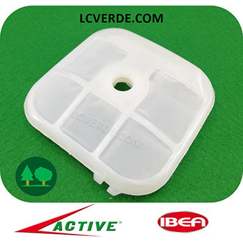 Filtro Aria Motosega Active 39.39 40.40 Ibea 3900 4000 ricambi LCVERDE.com 36041 spare parts