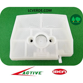 Filtro Aria Motosega Active 51.51 56.56 62.62 Ibea 5000 5500 6000 ricambi LCVERDE.com 35031