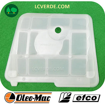 Filtro Aria Motosega OleoMac GST250 Efco MTT2500 ricambi LCVERDE.com 50290056r