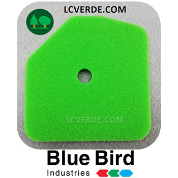 Filtro Aria Spugna Decespugliatore BlueBird ricambi LCVERDE 333470 P45 P55 P60