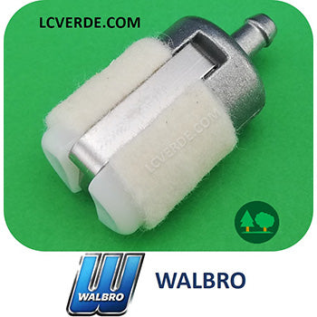 Filtro Pescaggio Miscela Walbro Grande Motosega Decespugliatore Soffiatore Tagliasiepe ricambio LCVERDE.com