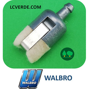 Filtro Pescaggio Miscela Walbro Piccolo Motosega Decespugliatore Soffiatore Tagliasiepe ricambio LCVERDE.com