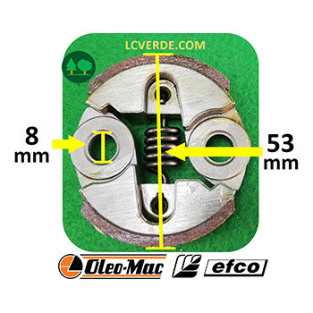 Frizione Decespugliatore Tagliasiepe OleoMac Efco ricambi LCVERDE.com 61070091AR