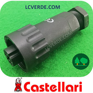 Frutto presa Attacco Abbacchiatore Raccolta Olive Elettrico CASTELLARI ricambi LCVERDE.com OE600111