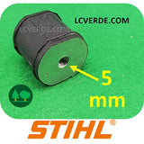 Gomma Antivibrante Ammortizzatore Motosega Stihl MS200 010 011 012 015 020 ricambi LCVERDE.com 11167909600 Gommino spare part