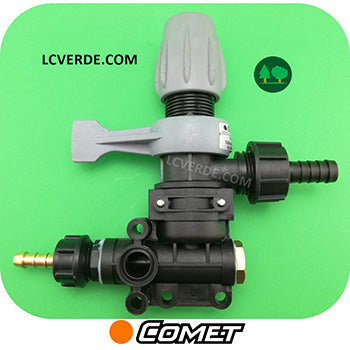 Gruppo Comando Regolatore Pressione Hydra 1 via Pompa Comet Senza Manometro ricambio accessori LCVERDE.com