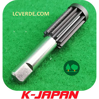 Ingranaggio Alberino Girante Pompa Olio Rotazione Sinistra Motosega KJapan KJCV3101 KJCV3100 ricambio LCVERDE.com