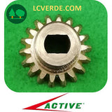 Ingranaggio Bronzo 18 Denti Abbacchiatore Raccolta Olive Active Olivator A40 E20 ricambio LCVERDE.com 23607 spare part