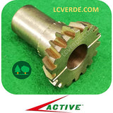 Ingranaggio Bronzo 18 Denti Abbacchiatore Raccolta Olive Active Olivator A40 E20 ricambi LCVERDE.com 23607 spare part