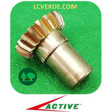 Ingranaggio Bronzo 18 Denti Abbacchiatore Raccolta Olive Active Olivator A40 E20 ricambi LCVERDE.com 23607