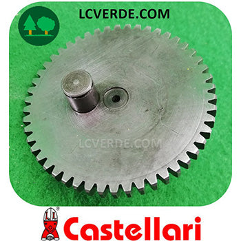 Ingranaggio Corona Cilindrico con Perno Abbacchiatore Raccolta Olive Castellari Olivance Vertigo ricambio LCVERDE.com OE300125