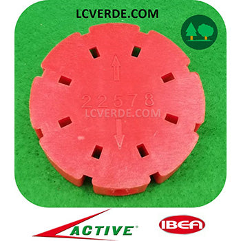 Inserto Passafilo Testina Active 120 Rapido ricambi Decespugliatore LCVERDE.com 22578