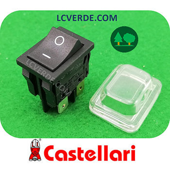 Interruttore Abbacchiatore Elettrico Raccolta Olive Castellari Olivance Vertigo Torndo Fenix ricambi LCVERDE.com OE400115