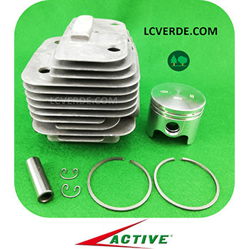 Kit Cilindro Pistone Fasce Elastiche Segmenti Decespugliatore ACTIVE 35 ricambi LCVERDE.com 20895