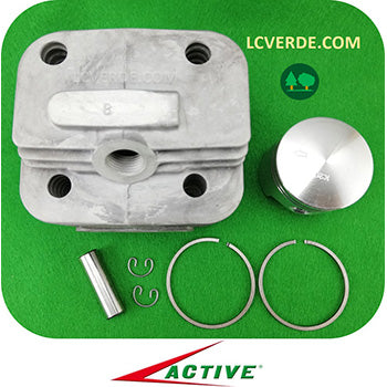 Kit Cilindro Pistone Decespugliatore ACTIVE 35 ricambio LCVERDE.com 20895 spare parts