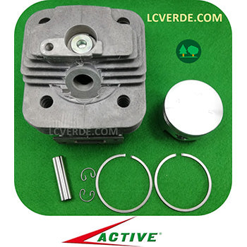 Kit Cilindro Pistone Decespugliatore Active 55 54 ricambio LCVERDE.com 20013 spare parts