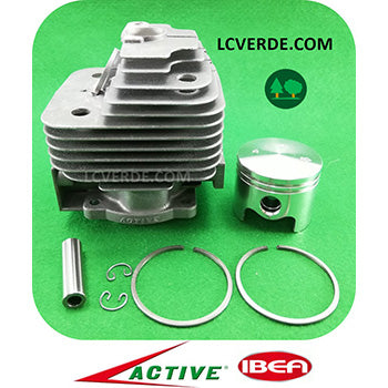 Kit Cilindro Pistone Fasce Elastiche Segmenti Decespugliatore Active 55 54 ricambi LCVERDE.com 20013
