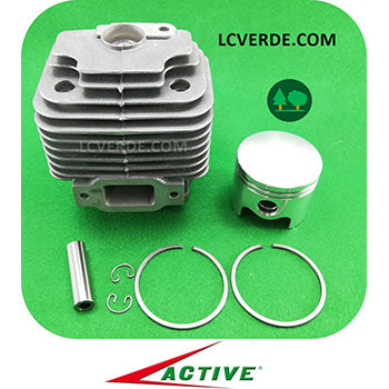 Kit Cilindro Pistone Decespugliatore Active 55 54 ricambio LCVERDE.com 20013