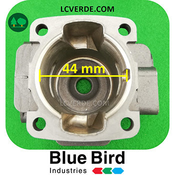 Cilindro Pistone Motore Decespugliatore BlueBird P540 M54 N52E ricambi LCVERDE.com spare parts