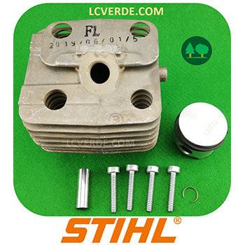 Kit Cilindro Pistone Motore Decespugliatore STIHL ricambio LCVERDE.com FS120 BT120 KA120