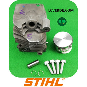 Kit Cilindro Pistone Motore Motosega STIHL MS150 ricambi LCVERDE.com