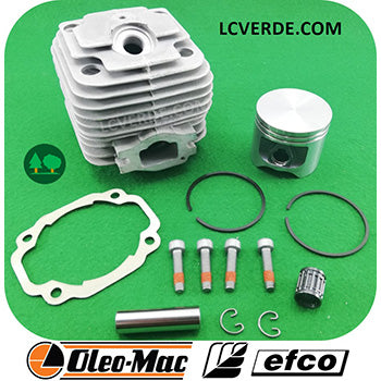 Kit Cilindro Pistone Motore OleoMac Efco Soffiatore Atomizzatore BV900 BV901 MB90 MB900 SA9010 SA9000 AT900 AT9000 ricambi LCVERDE.com OG31000