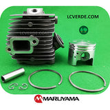 Kit Cilindro Pistone Motosega Maruyama MCV3900 MCV4000 ricambio LCVERDE.com 36610