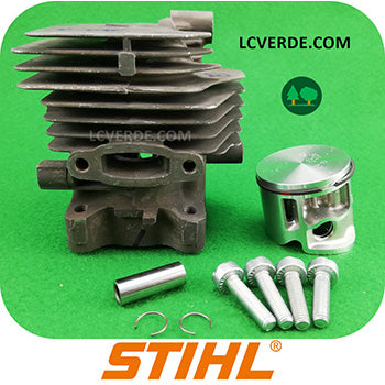 Kit Cilindro Pistone Motore Motosega STIHL MS150 ricambio LCVERDE.com