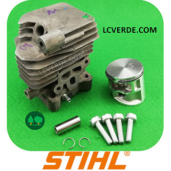 Kit Cilindro Pistone Motore Motosega STIHL MS150 ricambi LCVERDE.com