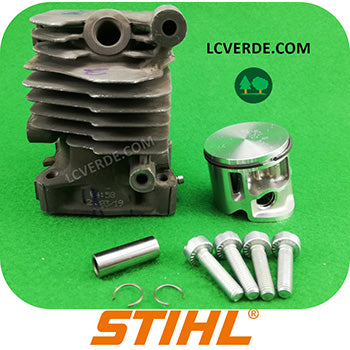 Kit Cilindro Pistone Motore Motosega STIHL MS150 ricambio LCVERDE.com