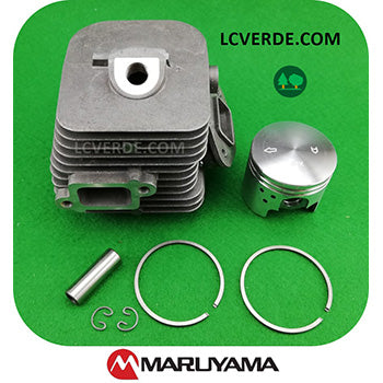 Kit Cilindro Pistone Motosega Maruyama MCV3900 MCV4000 ricambio LCVERDE.com 36610 spare parts