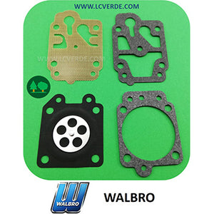 Kit Membrane Guarnizioni Revisione Carburatore WALBRO de.la ricambio LCVERDE.com riparazione adattabile