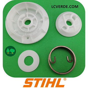 Kit Puleggia Avviamento Ergo Start Motosega Stihl MS192 MS193 MS194 ricambi LCVERDE.com 11371901000 spare part