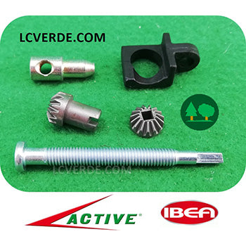 Kit Registro Tendicatena Catena Motosega Active 39.39 40.40 Ibea 3900 4000 ricambio LCVERDE.com