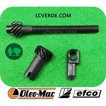 Kit Tendicatena Registrazione Tensione Catena Motoega OleoMac GSHG40 GSH400 GSH510 GSH560 Efco MTH400 MTH4000 MTH5100 MTH5600 ricambio LCVERDE.com 50310263