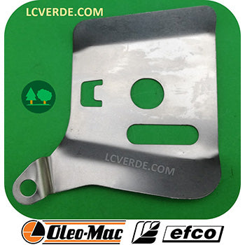 Lamierino Protezione Lato Tendicatena Motosega OLEO MAC EFCO 925 GS260 125 MT2600 ricambi LCVERDE.com