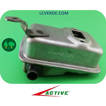 Marmitta Decespugliatore Active 3.5 4.0 ricambio LCVERDE.com 20668 spare parts