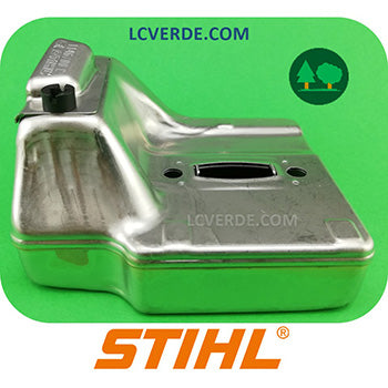 Marmitta Silenziatore Motosega Stihl MS150 ricambio LCVERDE.com 11461400600