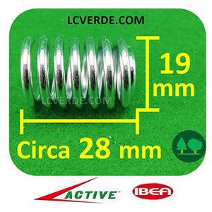 Molla Ammortizzatore Antivibrante Motosega Active 51.51 56.56 62.62 Ibea 5000 5500 6000 ricambio LCVERDE.com 36640