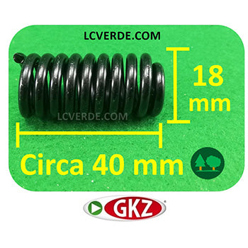 Molla Ammortizzatore Antivibrante Motosega GKZ M311 M301 ricambio LCVERDE.com