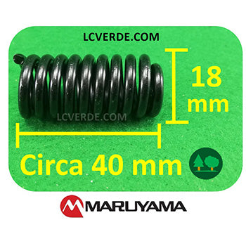 Molla Ammortizzatore Antivibrante Motosega Maruyama MCV3100 MCV3101 ricambi LCVERDE.com