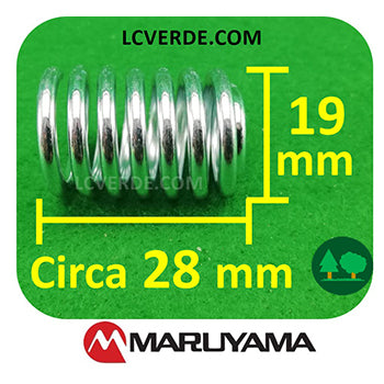Molla Ammortizzatore Antivibrante Motosega Maruyama MCV5100 MCV5600 MCV6200 ricambi LCVERDE.com 36640