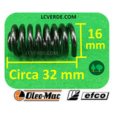 Molla Antivibrante Ammortizzatore Motosega OleoMac 936 940 GS940 Efco 136 140 MT4000 ricambi LCVERDE.com 50050359R