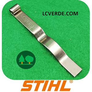 Molla Lamina Nastro Freno Catena Motosega Stihl MS150 MS151 MS192 MS193 MS194 MS200 MS201 ricambi LCVERDE.com 11291627800