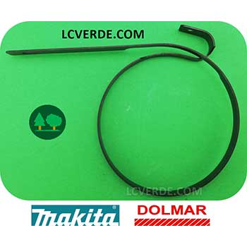 Molla Nastro Sicurezza Freno Catena Motosega Makita EA3100 EA3110 Dolmar PS310 PS311 ricambio LCVERDE.com