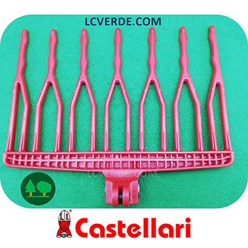 Pettine Inferiore Abbacchiatore Raccolta Olive Elettrico CASTELLARI Olivance ricambi LCVERDE.com 100.OP07K spare parts