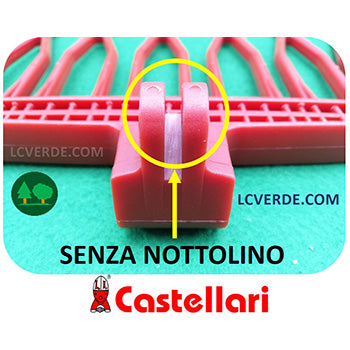 Pettine Superiore Abbacchiatore Elettrico Raccolta Olive Castellari Olivance ricambio LCVERDE.com OE300150